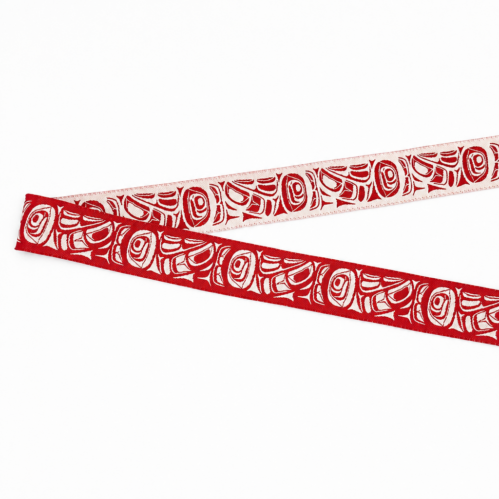 1" Tlingit Formline Trim - Red